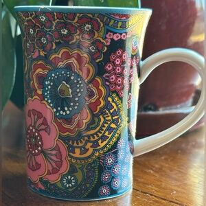 Vera Bradley Symphony in Hue Floral Coffee Mug Boho Chic Barnes & Noble